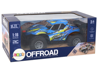 RC auto terénní 1:16 – dálkové ovládání 25m | modré