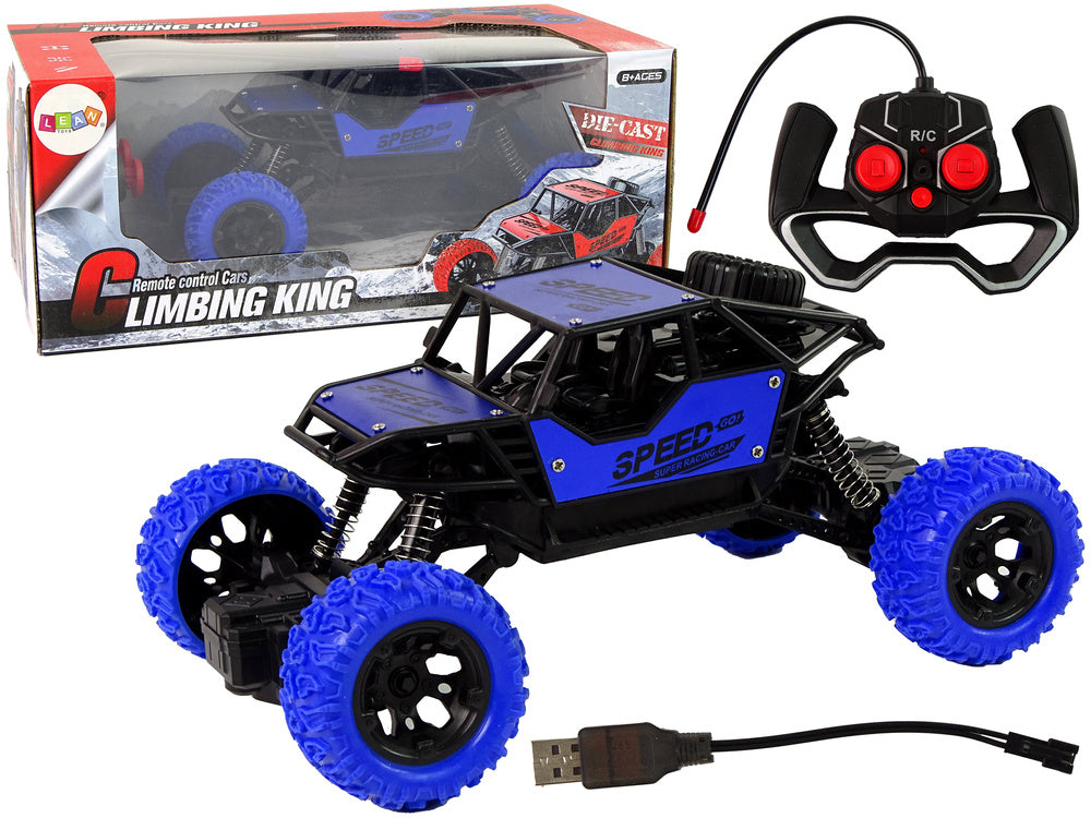 RC auto terénní 1:18 – na dálkové ovládání | modré