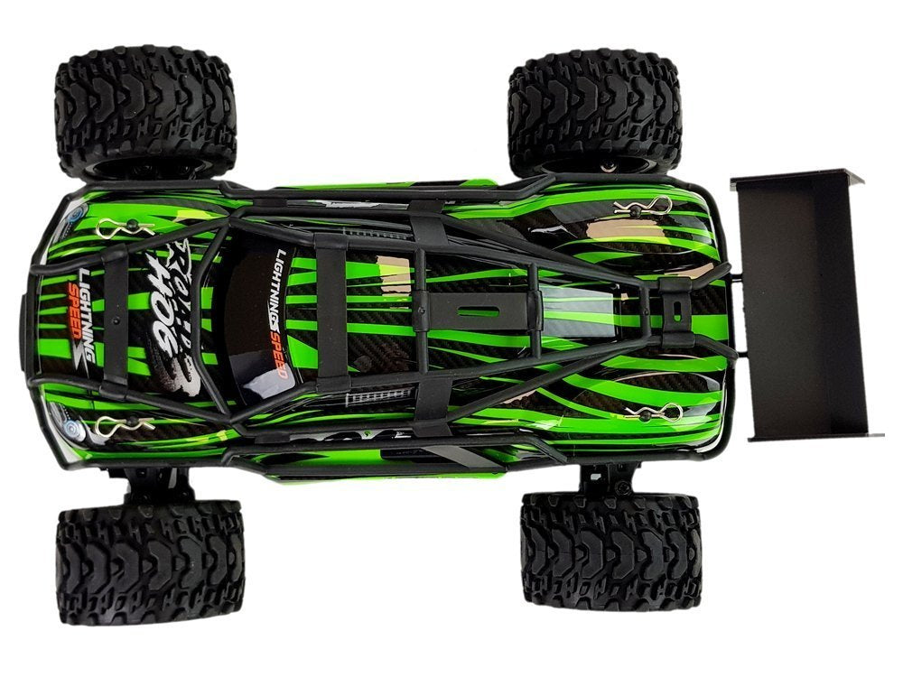 RC auto terénní 1:18 s dálkovým ovládáním 35 km/h zelené