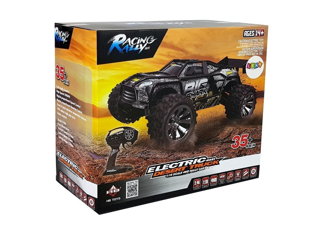 RC auto terénní 1:18 s dálkovým ovládáním 35 km/h zelené
