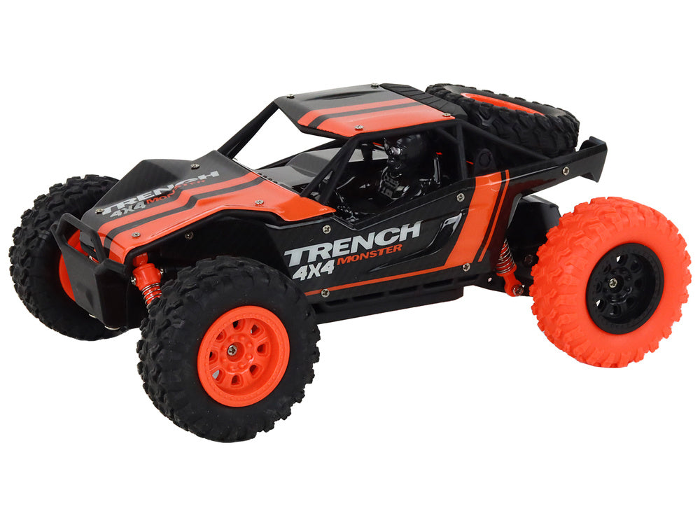 RC auto terénní 1:24 4x4 – dálkové ovládání | oranžové