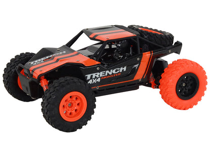 RC auto terénní 1:24 4x4 – dálkové ovládání | oranžové