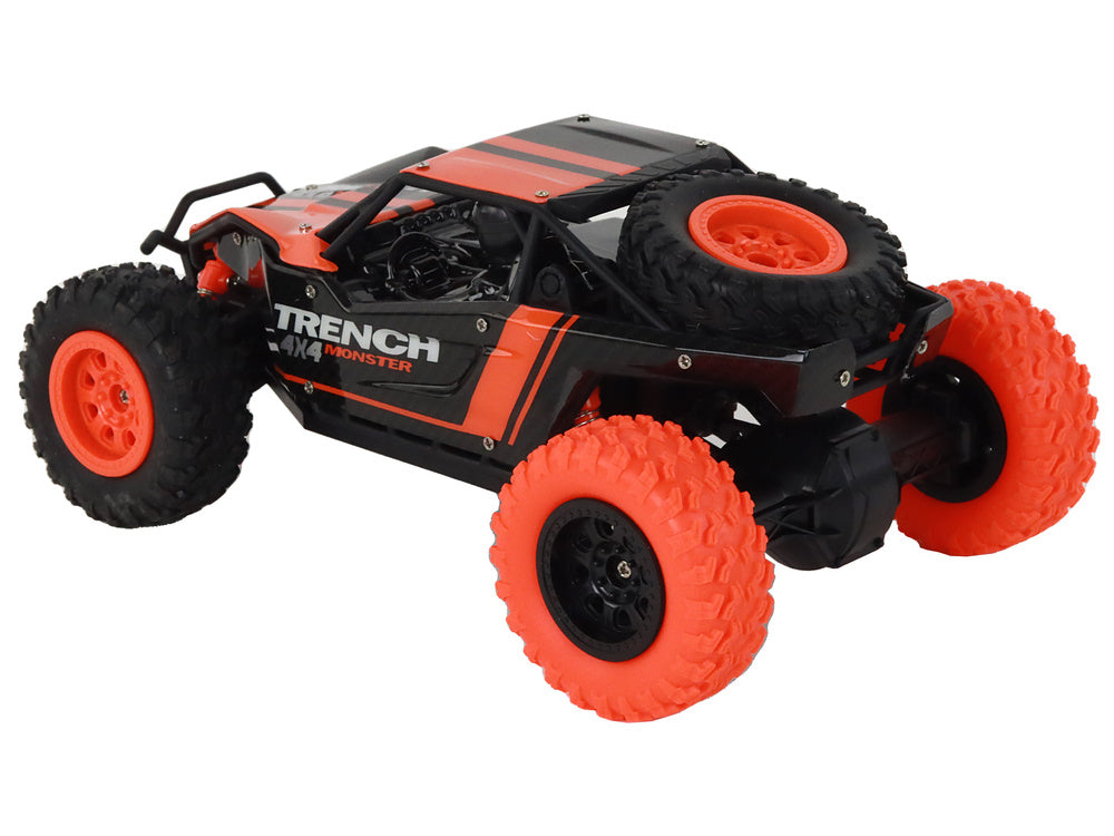 RC auto terénní 1:24 4x4 – dálkové ovládání | oranžové