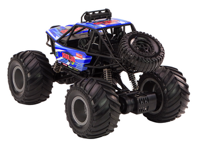 RC auto terénní 1:8 s tlumiči – modré