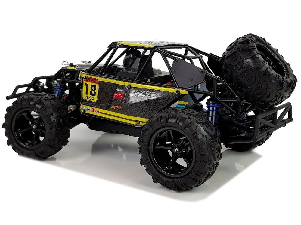 RC auto terénní buggy 1:18 s dálkovým ovládáním 45 km/h – ENOZE žluté