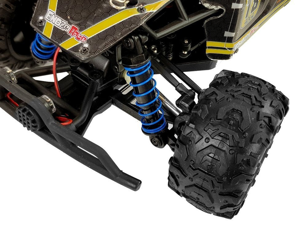 RC auto terénní buggy 1:18 s dálkovým ovládáním 45 km/h – ENOZE žluté