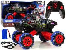 RC auto terénní drift 1:16 s otočením 360° a 2.4G ovládáním modré