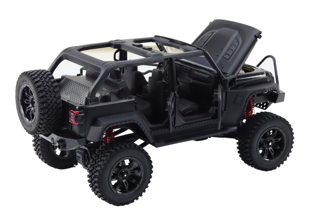 RC auto terénní na dálkové ovládání 2.4G pohon 4x4 černé