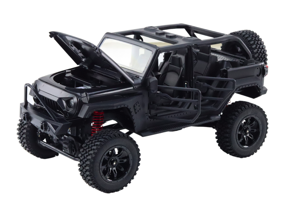 RC auto terénní na dálkové ovládání 2.4G pohon 4x4 černé