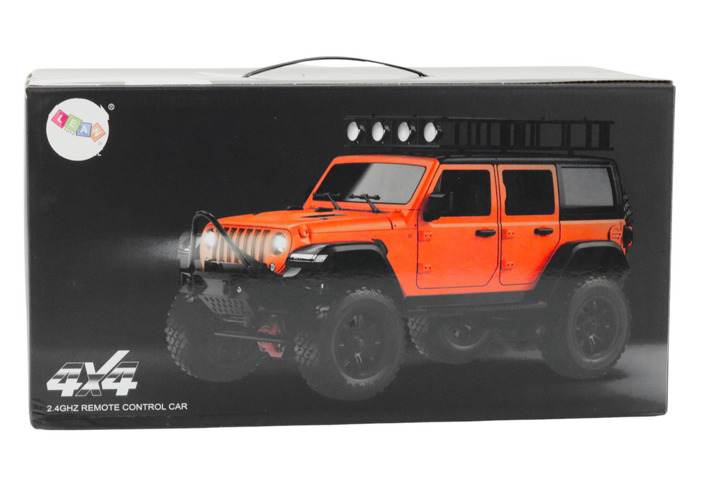RC auto terénní na dálkové ovládání 2.4G pohon 4x4 černé