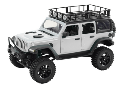 RC auto terénní na dálkové ovládání 2.4G pohon 4x4 šedé