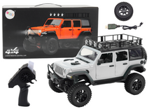 RC auto terénní na dálkové ovládání 2.4G pohon 4x4 šedé