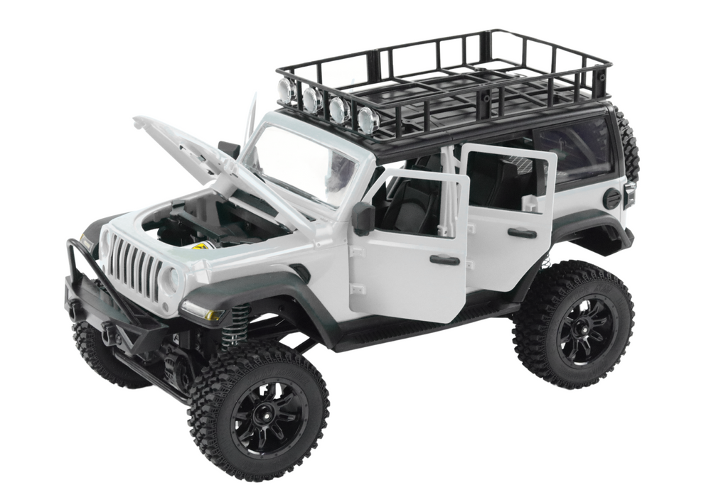 RC auto terénní na dálkové ovládání 2.4G pohon 4x4 šedé