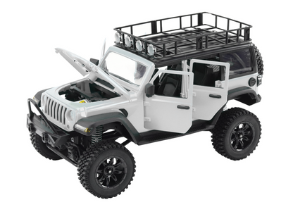 RC auto terénní na dálkové ovládání 2.4G pohon 4x4 šedé