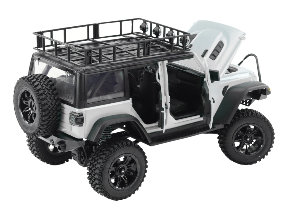 RC auto terénní na dálkové ovládání 2.4G pohon 4x4 šedé