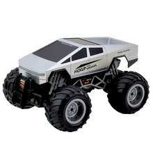 RC auto terénní pickup s LED světly a sprayem 1:16 stříbrné