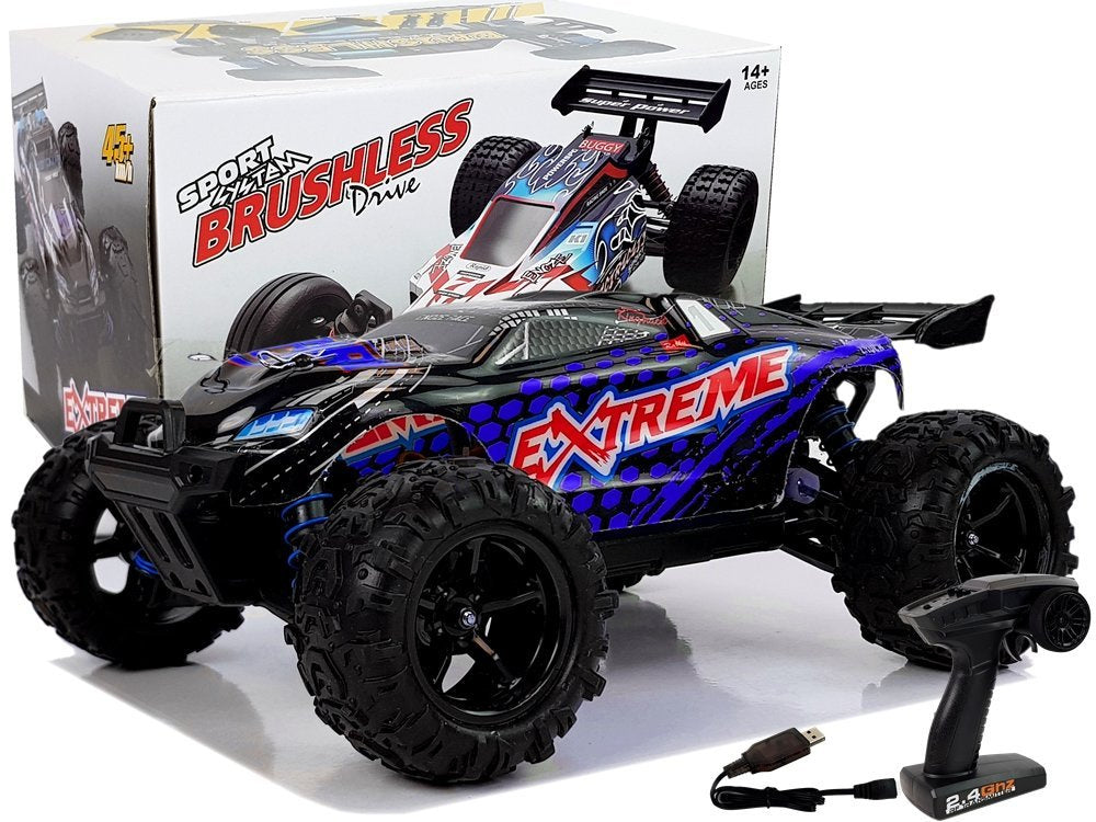 RC auto terénní závodní 1:18 rychlost 45 km/h ENOZE 9302E modré