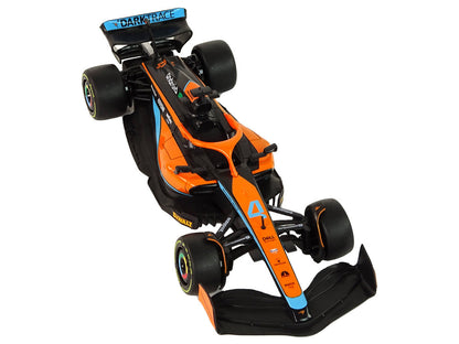 RC auto závodní McLaren F1 1:18 s dálkovým ovládáním oranžové