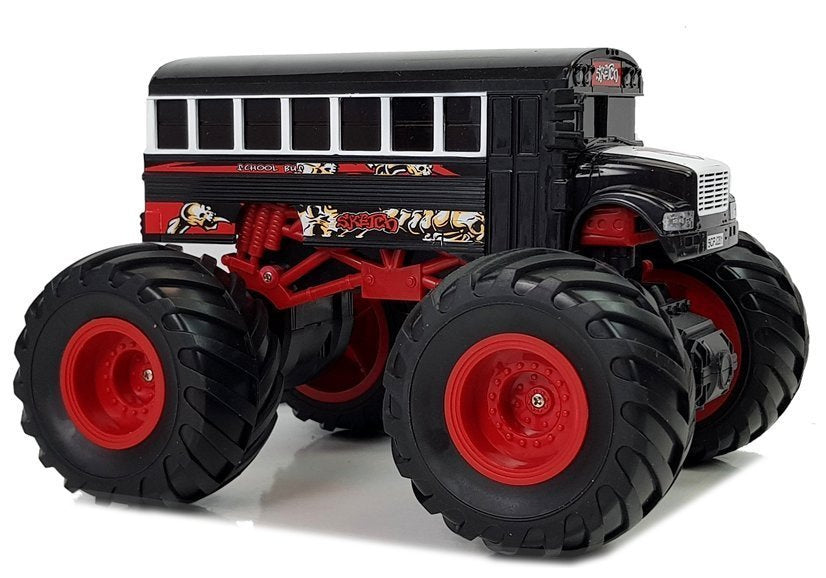 RC autobus na dálkové ovládání 2.4G se zvuky černý