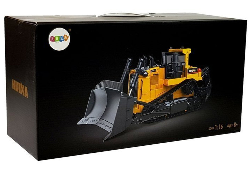 RC buldozer na dálkové ovládání 1:16 s pohyblivou radlicí – Huina