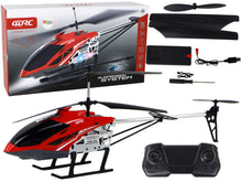 RC Helikoptéra 70cm s LED světly – červená na dálkové ovládání