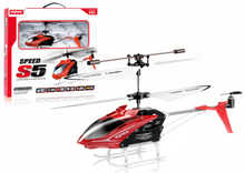 RC helikoptéra na dálkové ovládání s baterií – SYMA S5 červená