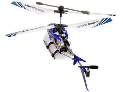 RC helikoptéra s gyroskopem – SYMA S107G modrá