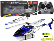 RC helikoptéra s gyroskopem – SYMA S107G modrá