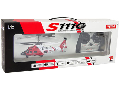 RC helikoptéra SYMA S111G – s gyroskopem a ovládáním