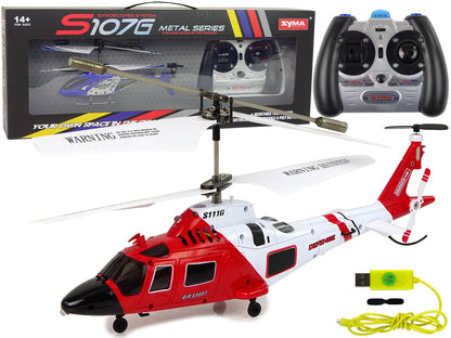 RC helikoptéra SYMA S111G – s gyroskopem a ovládáním