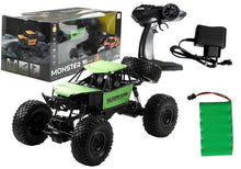 RC Monster Truck s odpružením a dálkovým ovládáním zelený