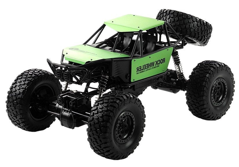 RC Monster Truck s odpružením a dálkovým ovládáním zelený