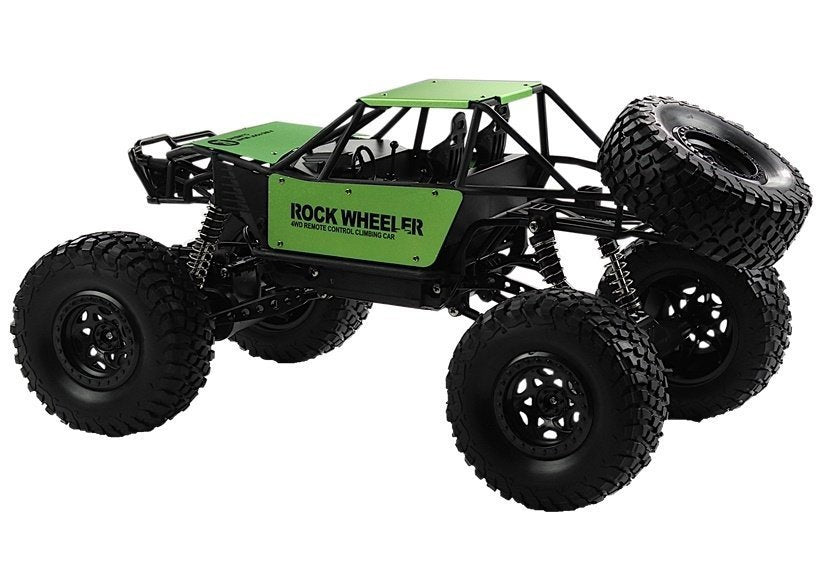 RC Monster Truck s odpružením a dálkovým ovládáním zelený