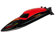 RC motorový člun 2,4G s dálkovým ovládáním 35 km/h červený