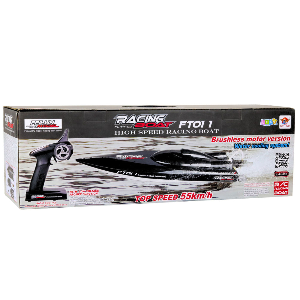 RC motorový člun FT011 – bezkartáčový 55km/h | s ovládáním