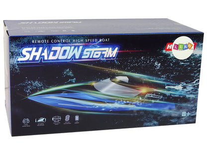 RC motorový člun na dálkové ovládání 2.4G 20 25 km/h červený