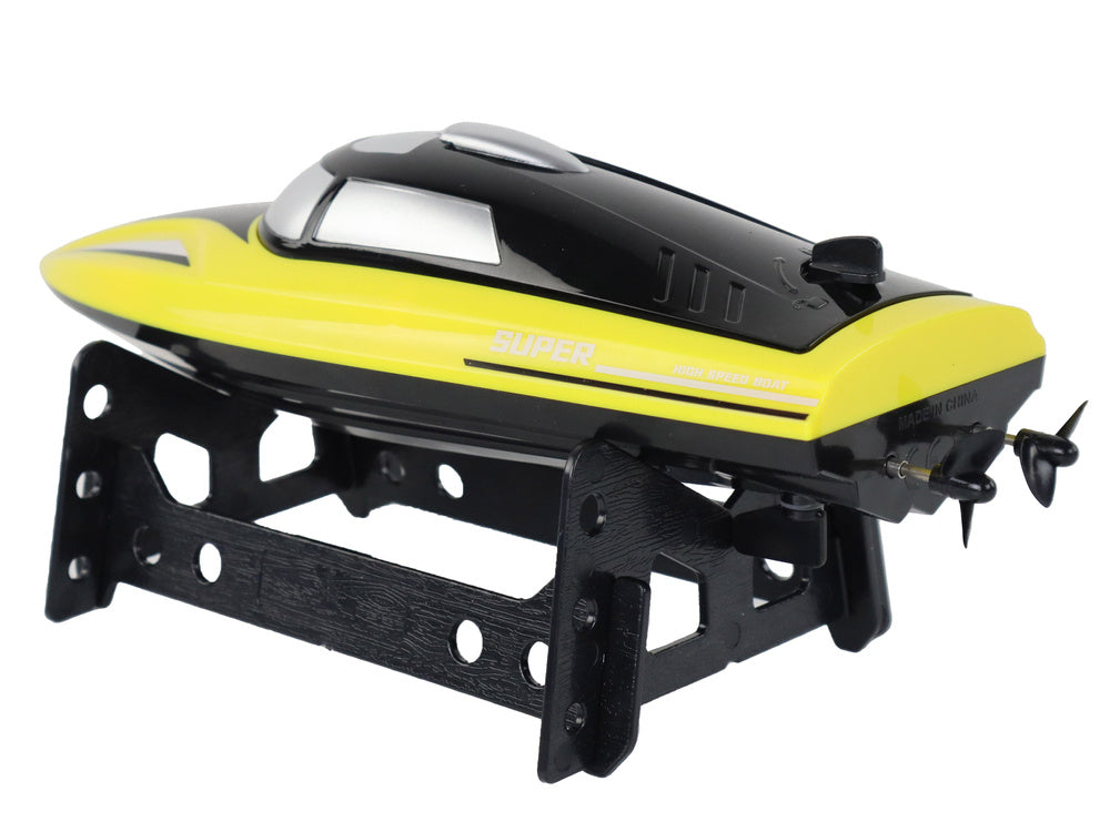 RC motorový člun na dálkové ovládání 2.4G žlutý – pro děti od 8 let