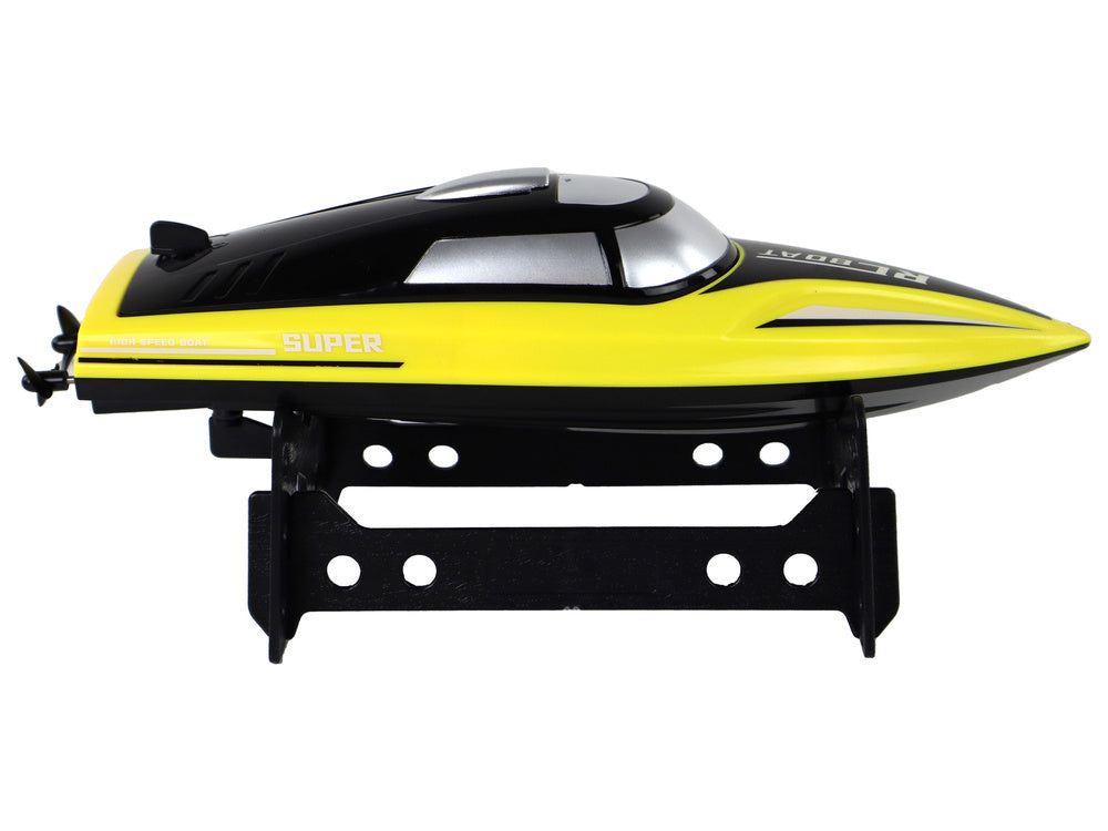 RC motorový člun na dálkové ovládání 2.4G žlutý – pro děti od 8 let