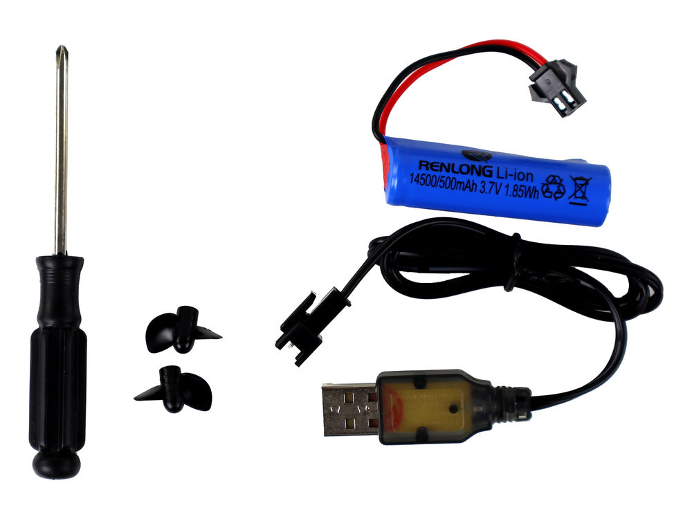 RC motorový člun na dálkové ovládání 2.4G žlutý – pro děti od 8 let