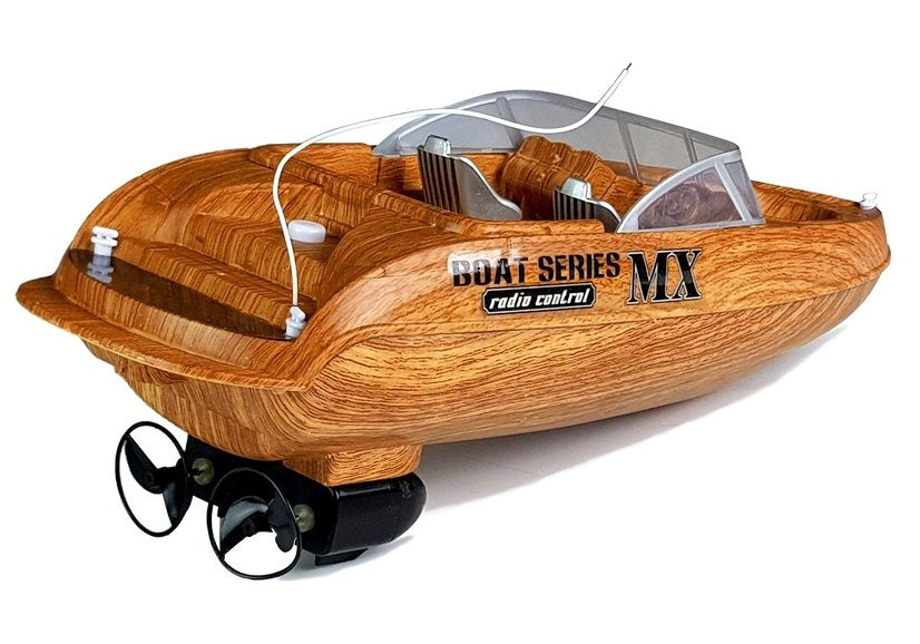 RC motorový člun na dálkové ovládání 27MHz s pilotem