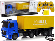 RC nákladní auto Mercedes Arocs – s kontejnerem 58 cm | modré