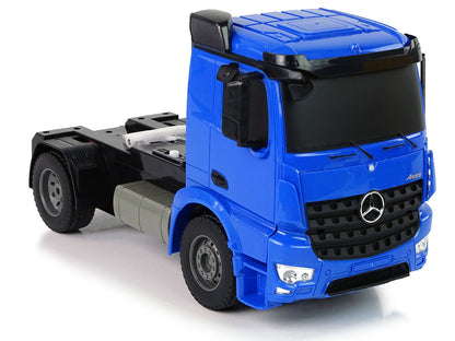 RC nákladní auto Mercedes Arocs – s kontejnerem 58 cm | modré