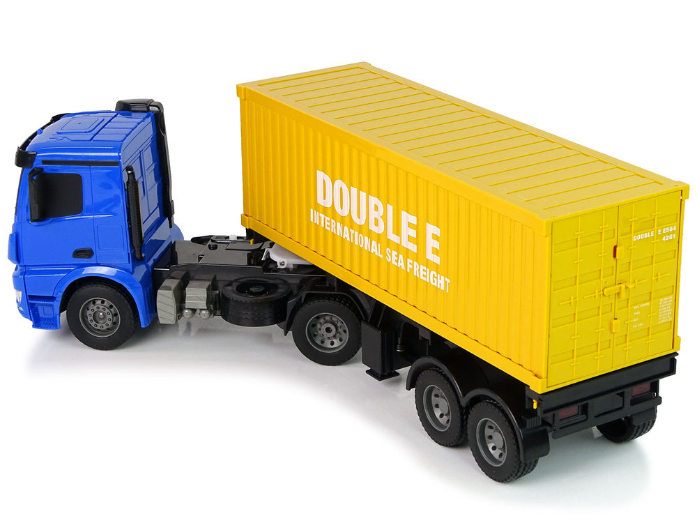 RC nákladní auto Mercedes Arocs – s kontejnerem 58 cm | modré