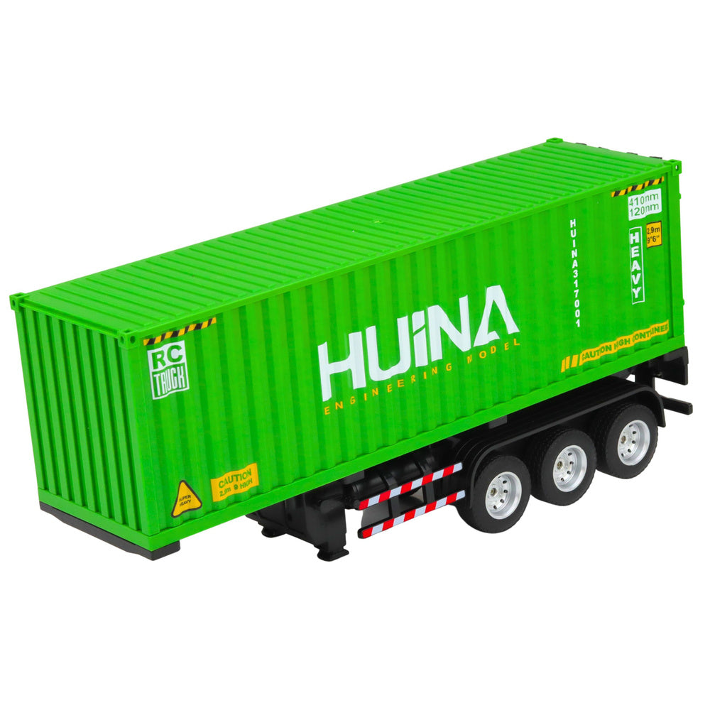 RC nákladní auto s kontejnerem a světly a zvuky 1:18 – HUINA