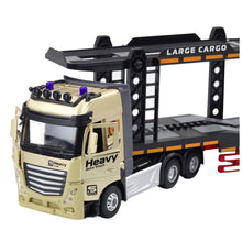 RC nákladní auto s návěsem na dálkové ovládání světla zvuky 1:24