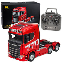 RC nákladní vůz Scania na dálkové ovládání červený 1:18 – Huina