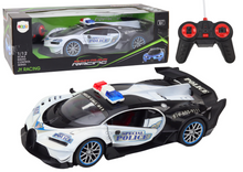 RC policejní auto 1:12 – s LED světly a dálkovým ovládáním