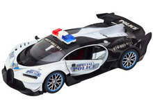 RC policejní auto 1:12 – s LED světly a dálkovým ovládáním