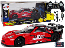 RC sportovní auto 1:18 s dálkovým ovládáním Corvette C6.R červené