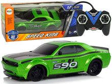 RC sportovní auto 1:24 s dálkovým ovládáním zelené